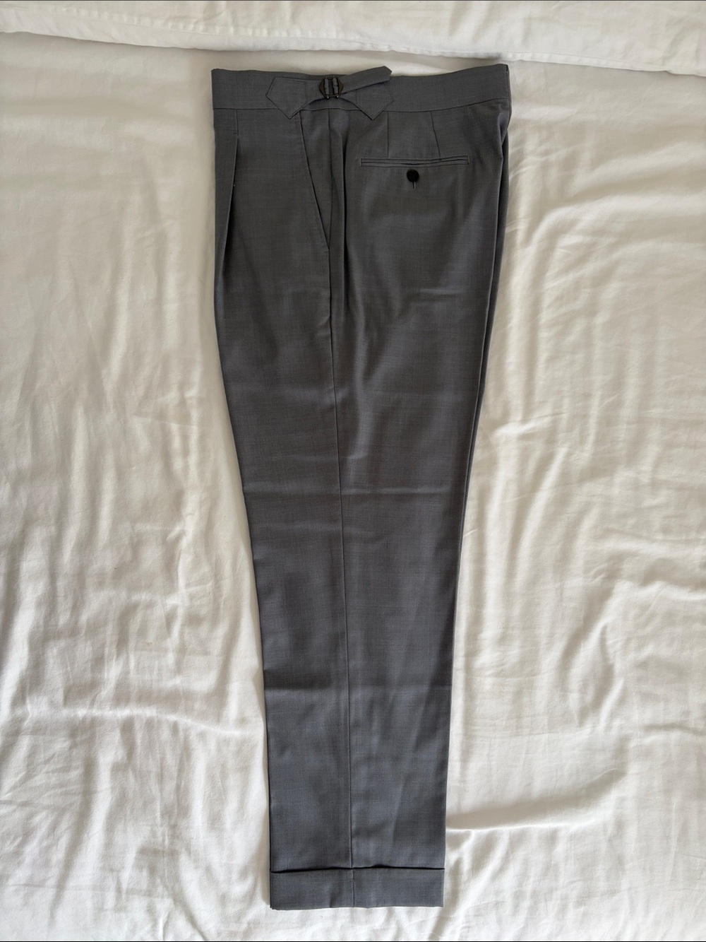 Gray Dress Trousers - Classic Tailored Fit